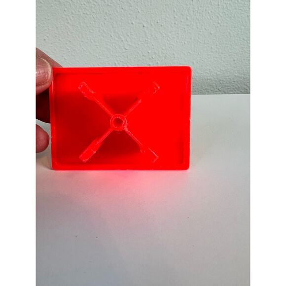 Vintage Fisher-Price Little People Rectangular Picnic Table and Chair Set - Picture 4 of 4